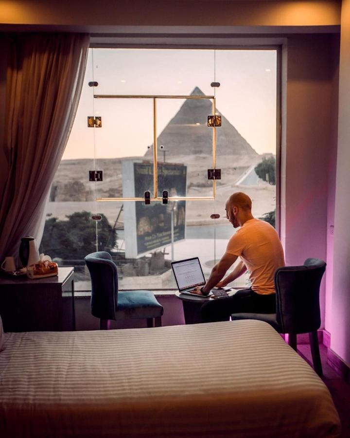 Cleopatra Pyramids View Hotel Kafret el-Gabal Esterno foto