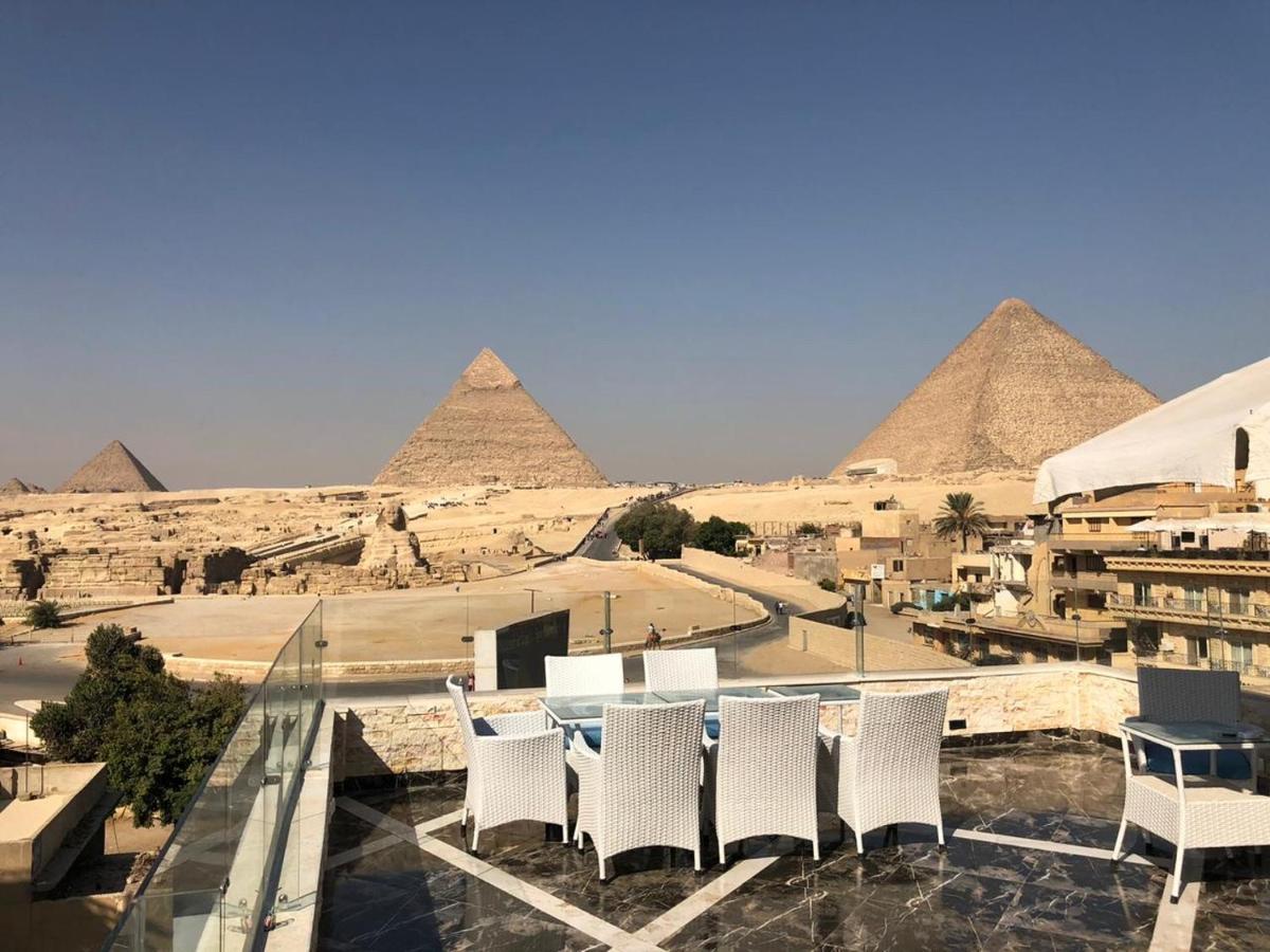 Cleopatra Pyramids View Hotel Kafret el-Gabal Esterno foto